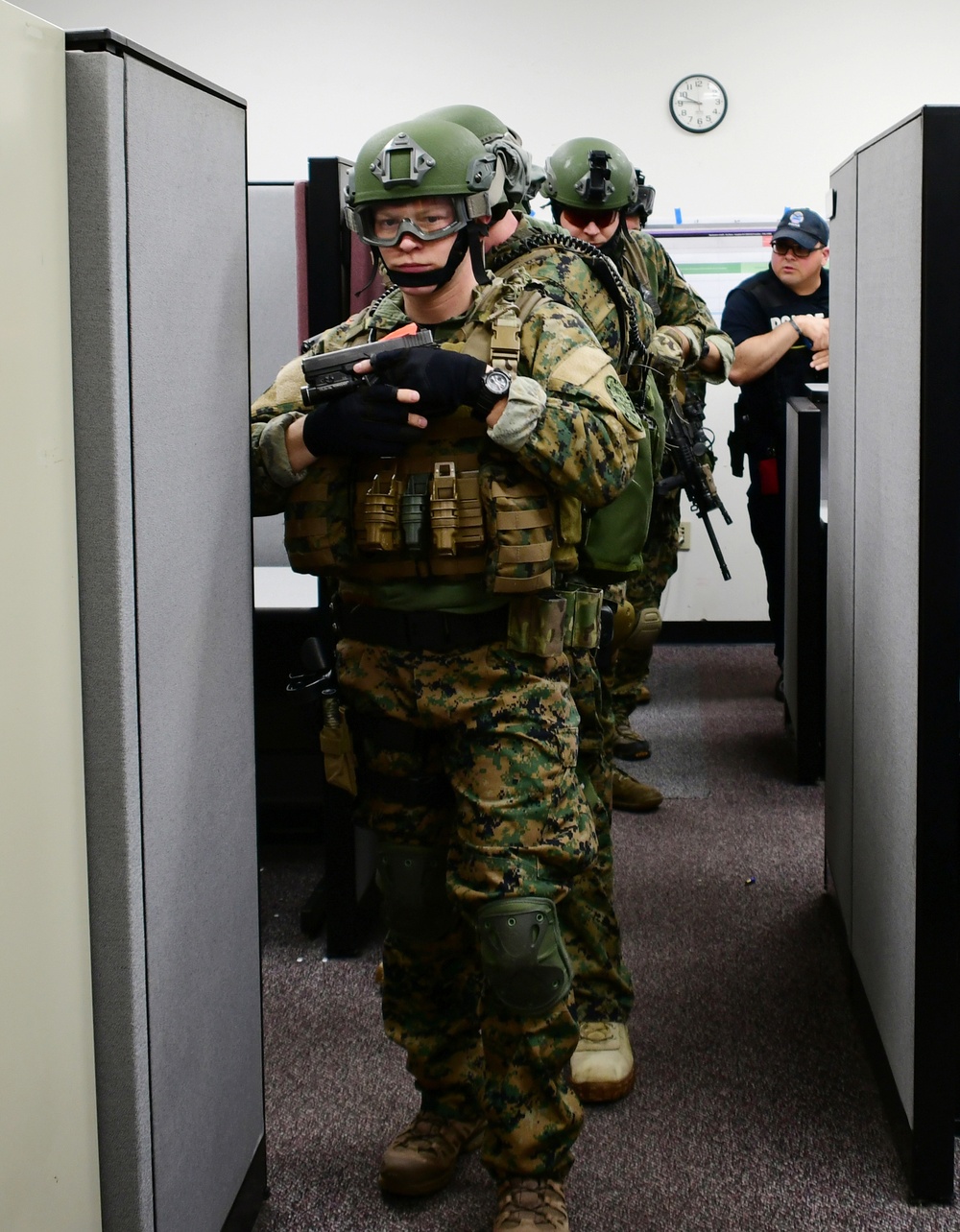 DDSP’s Active Shooter Exercise tests installation fire department and police force, and community county crisis response teams