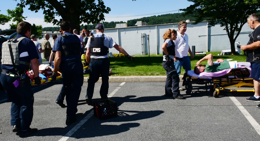 DDSP’s Active Shooter Exercise tests installation fire department and police force, and community county crisis response teams