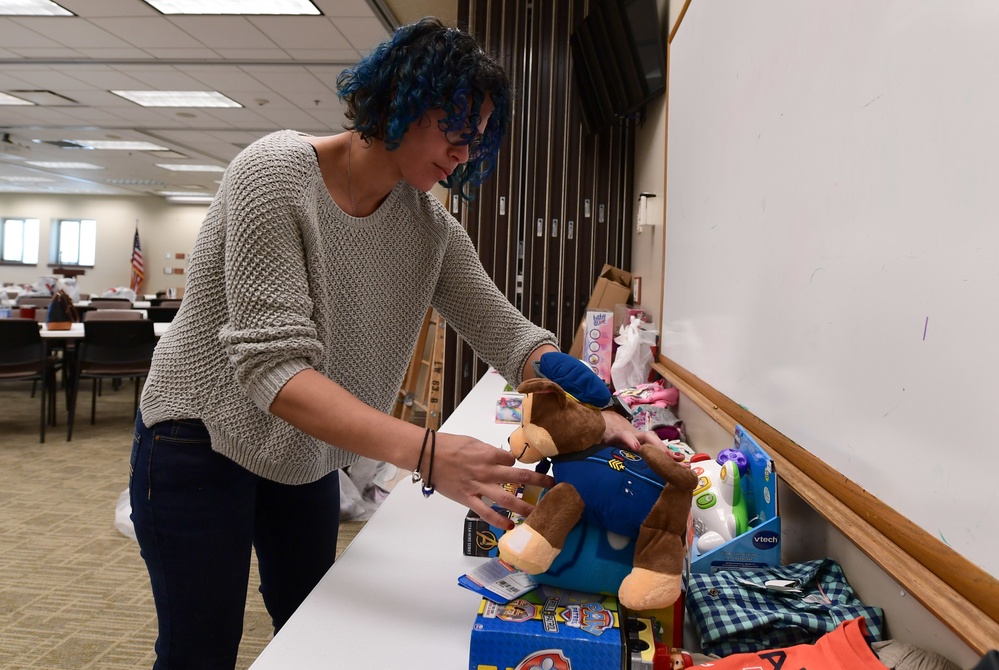 Team Buckley supports one another through angel tree program