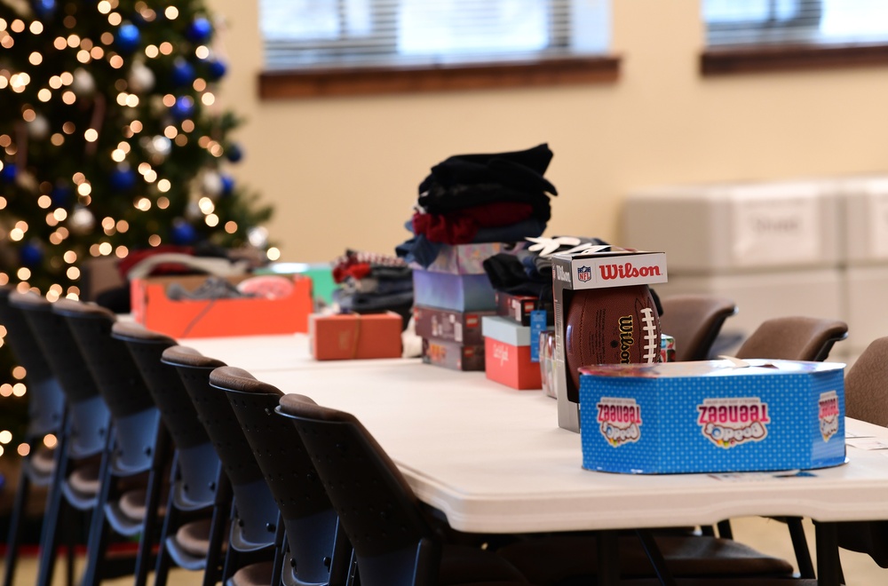 Team Buckley supports one another through angel tree program