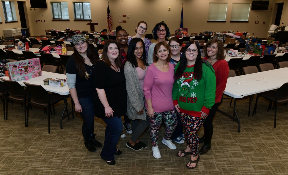 Team Buckley supports one another through angel tree program