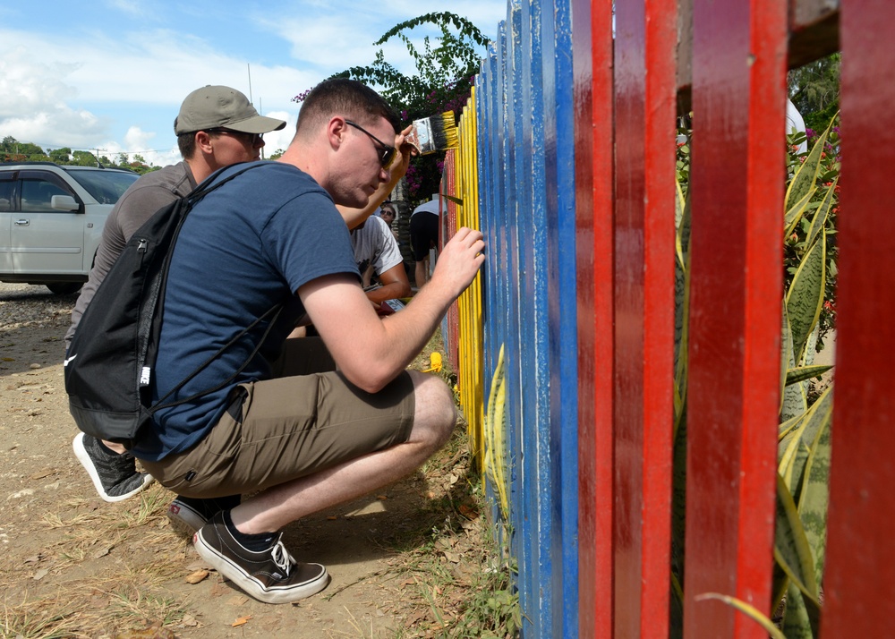 Coast Guard Cutter Munro visits Guadalcanal