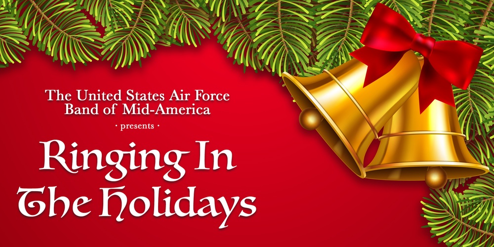 USAF Band of Mid-America Holiday Concert Graphic