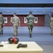 The Air Force Reserve Command Shooting Team walks down range to collect their scores