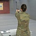 Tech. Sgt. Jessica Rayl shooting at the 2018 Royal Netherlands Marine Corps Shooting Competition