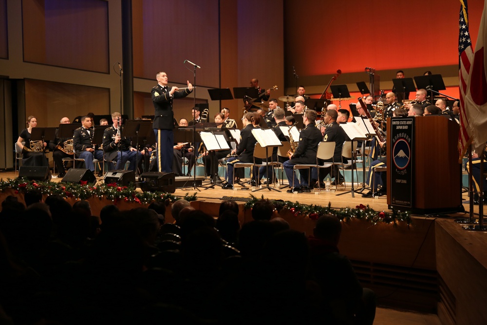 USARJ Band concert brings holiday cheer to thousands of Zama citizens