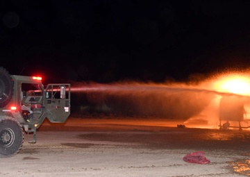 Army National Guard firefighters conduct validation exercises at White Sands Missile Range