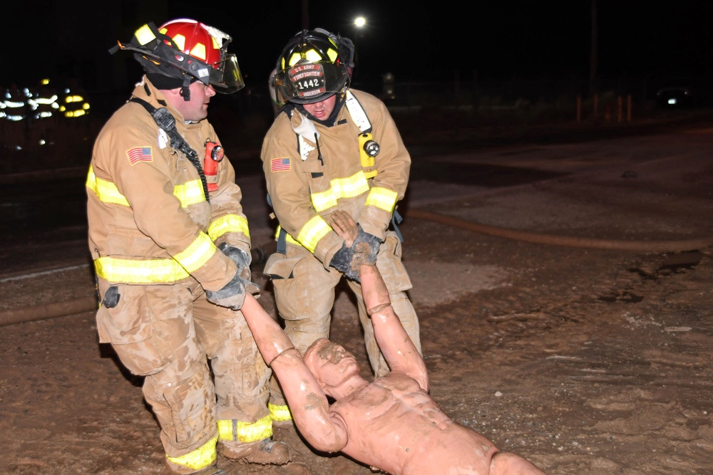 Army National Guard firefighters conduct validation exercises at White Sands Missile Range