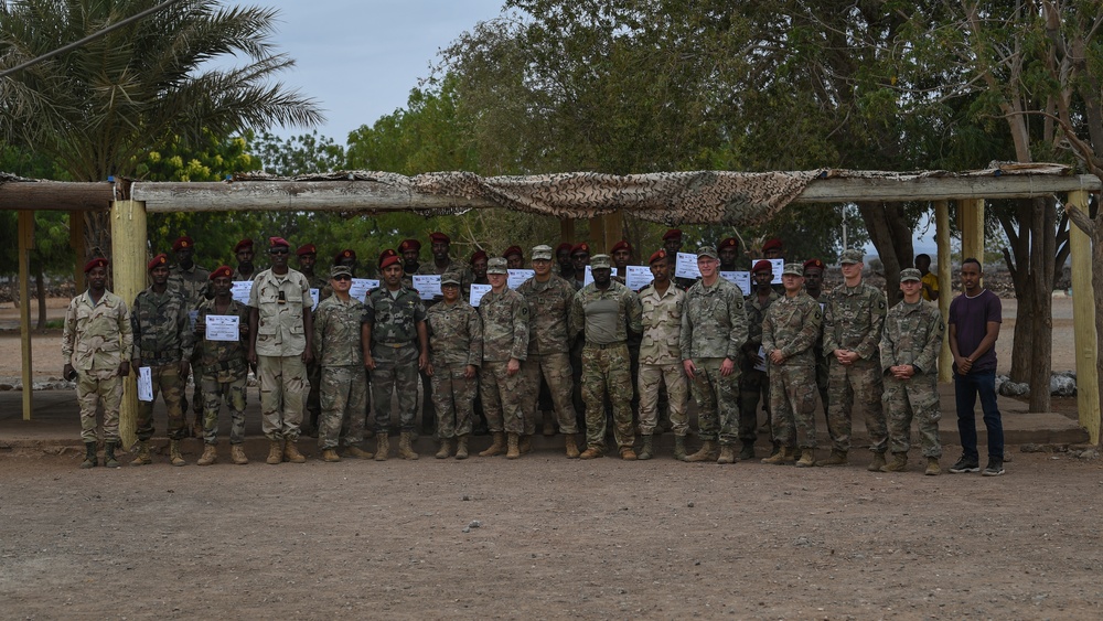 Rapid Intervention Battalion (RIB) Completes Medical Training Taught By U.S. Soldiers