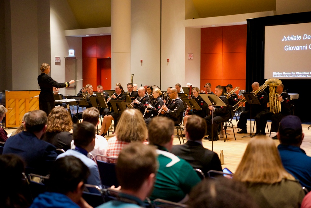 Navy Music presents at the Midwest Clinic