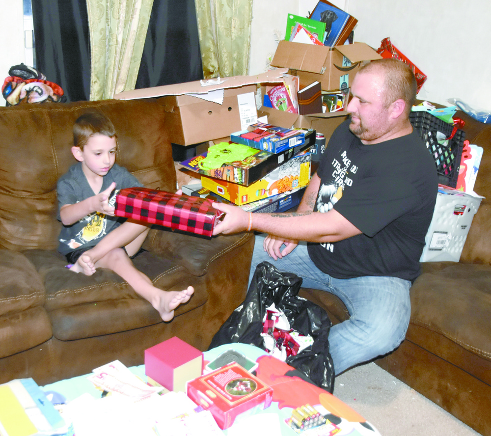 Fort Polk opens arms, heart to Vinton youngster