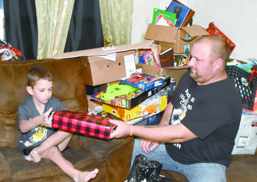 Fort Polk opens arms, heart to Vinton youngster