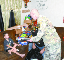 Fort Polk opens arms, hearts to Vinton youngster