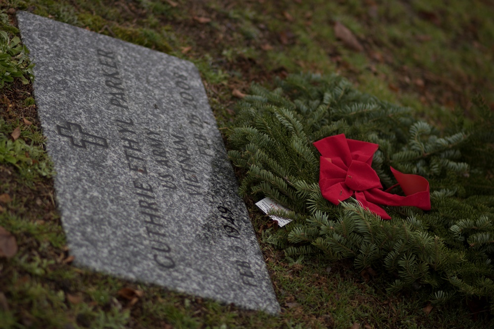 Members of SJAFB, Goldsboro community participate in Wreaths Across America