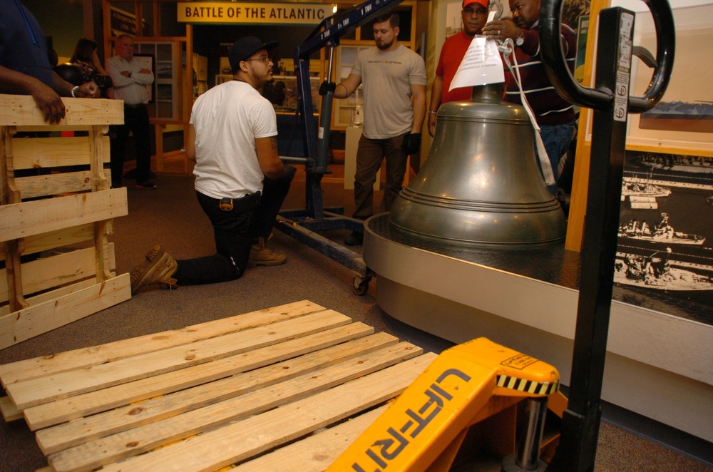 Ships bell from the USS Alabama (BB 60)