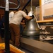 Ships bell from the USS Alabama (BB 48)