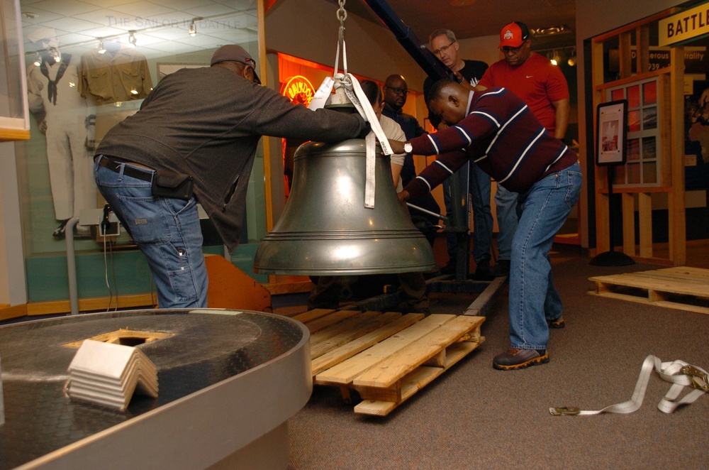 Ships bell from the USS Alabama (BB 60)