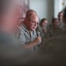 Speaking with the troops