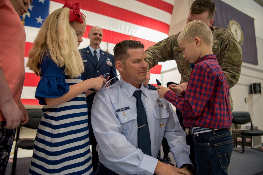 Groves promoted to colonel