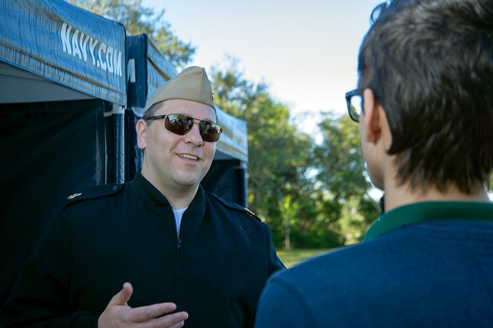 Nimitz Visit to Terra Environmental Research Institute