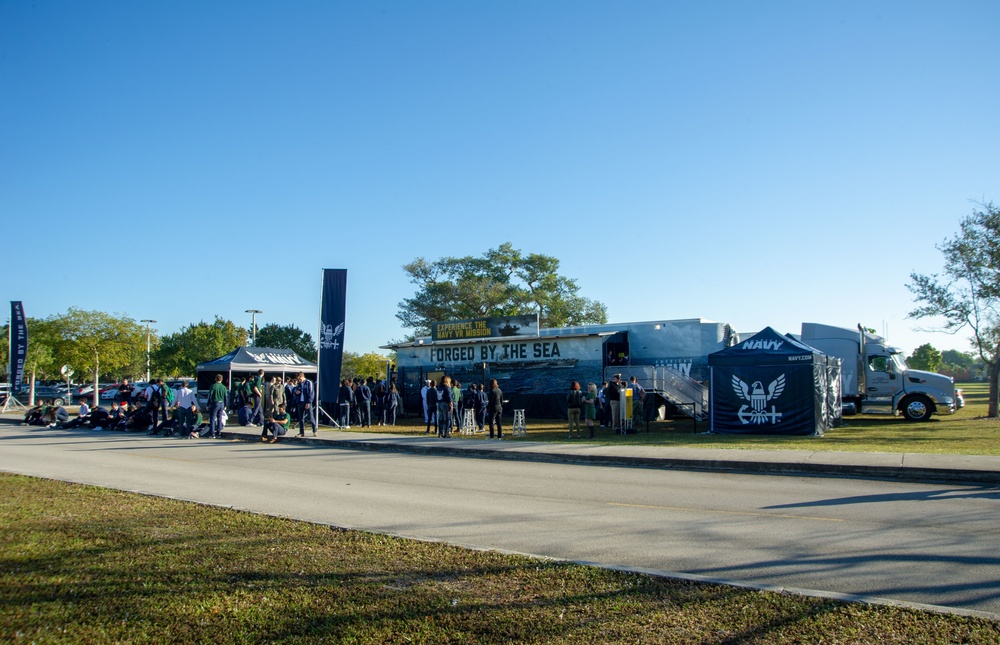 Nimitz Visit to Terra Environmental Research Institute