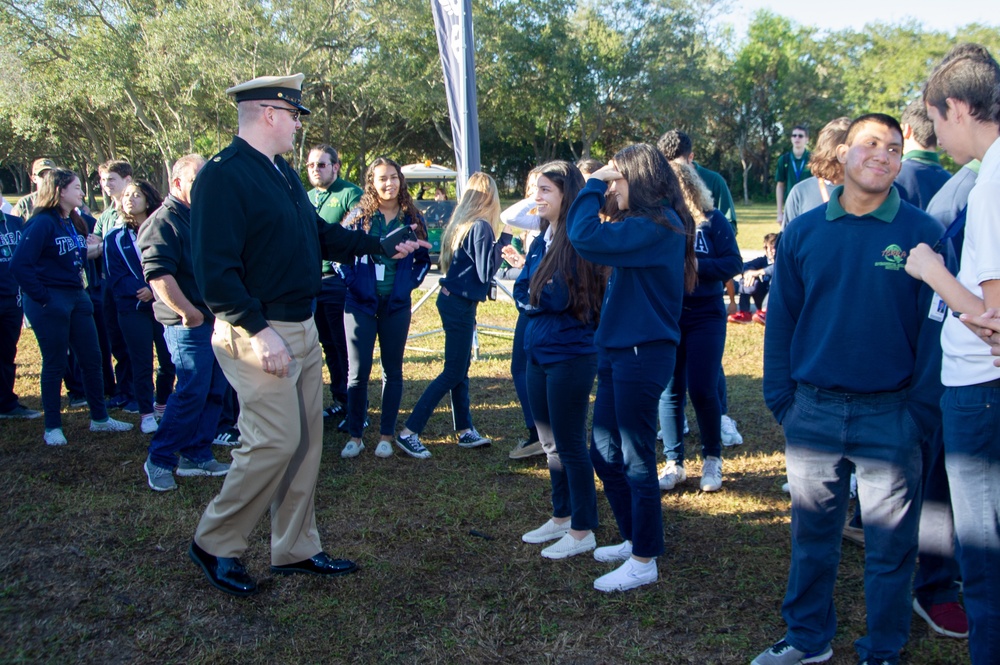 Nimitz Visit to Terra Environmental Research Institute