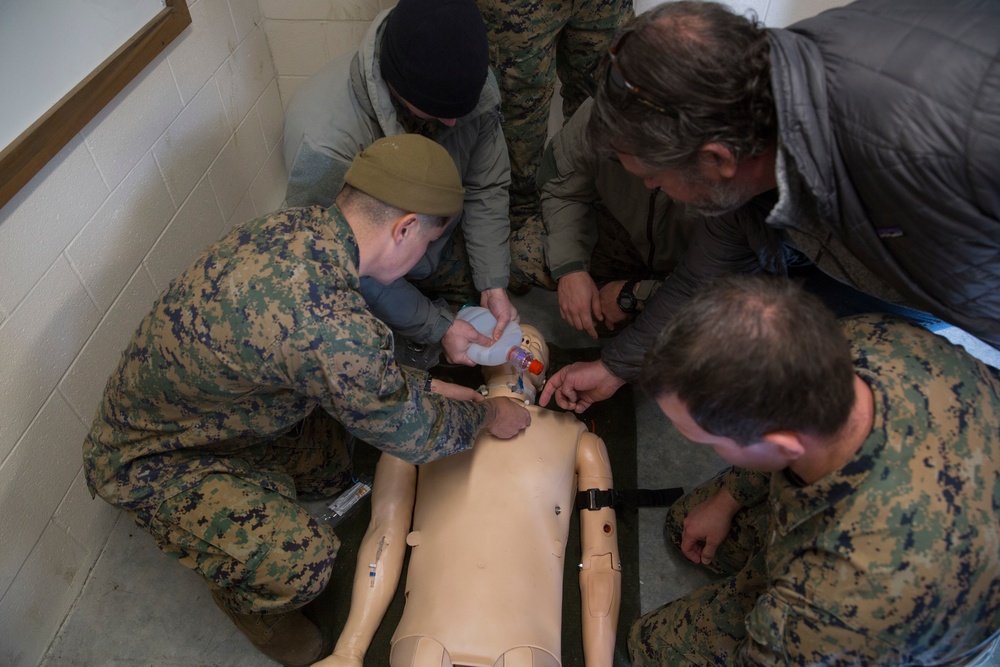MARSOC Marines and Sailors Enhance Decontamination Skills