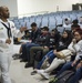 Navy Recruiters visit Felix Varela Senior High School