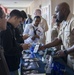 Navy Recruiters visit Felix Varela Senior High School