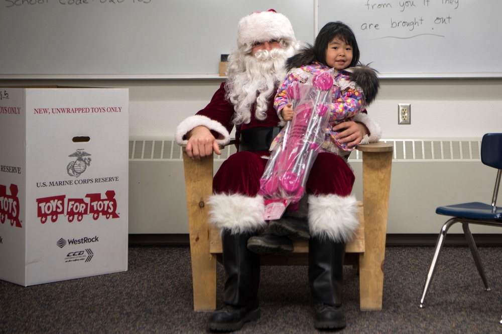 &quot;Toys for Tots&quot; delivers smiles across the Arctic