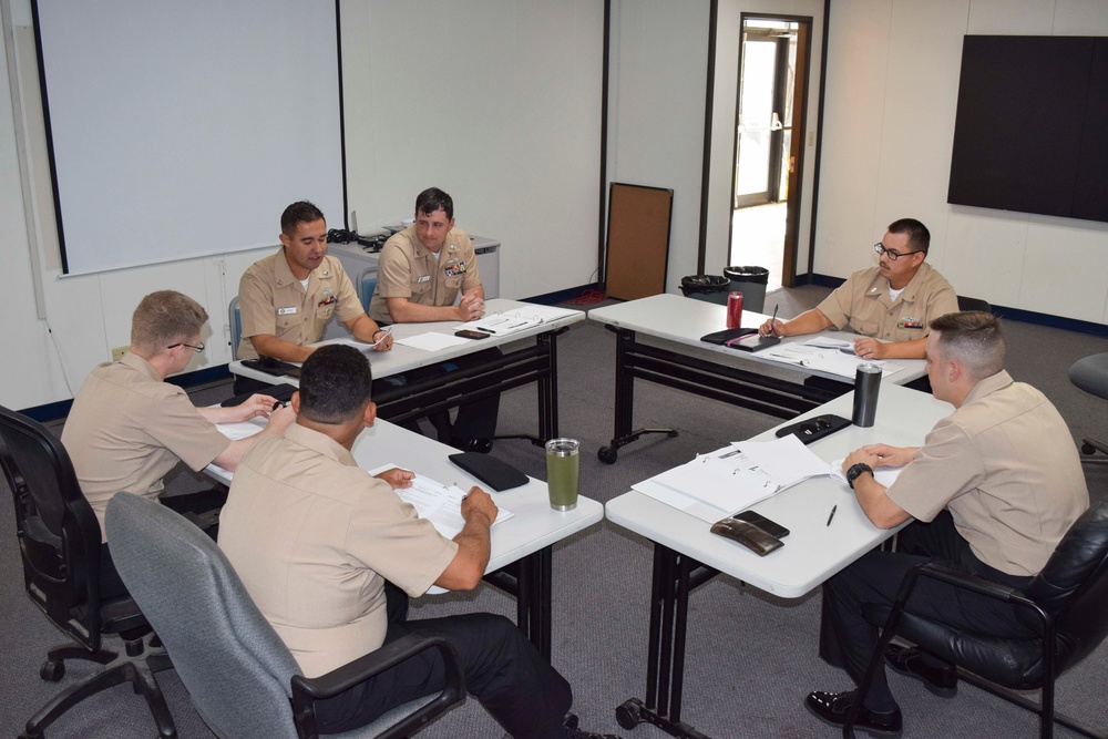 Seabees Hold Petty Officer Indoctrination Course
