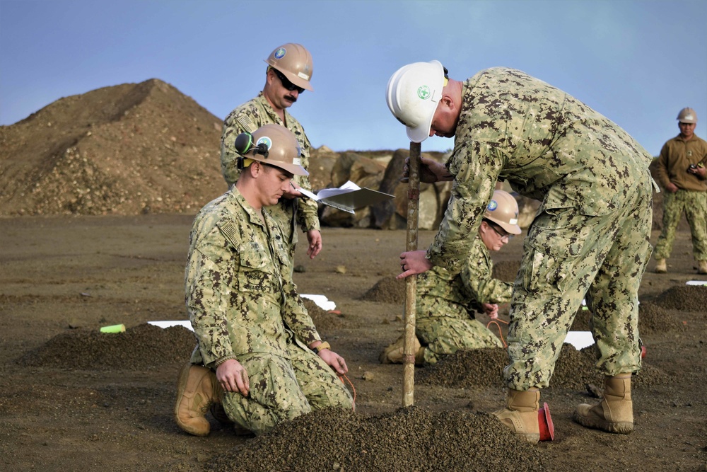 Seabees Conduct Blasting Operations