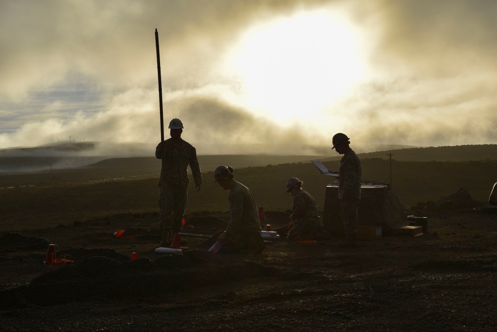 Seabees Conduct Blasting Operations