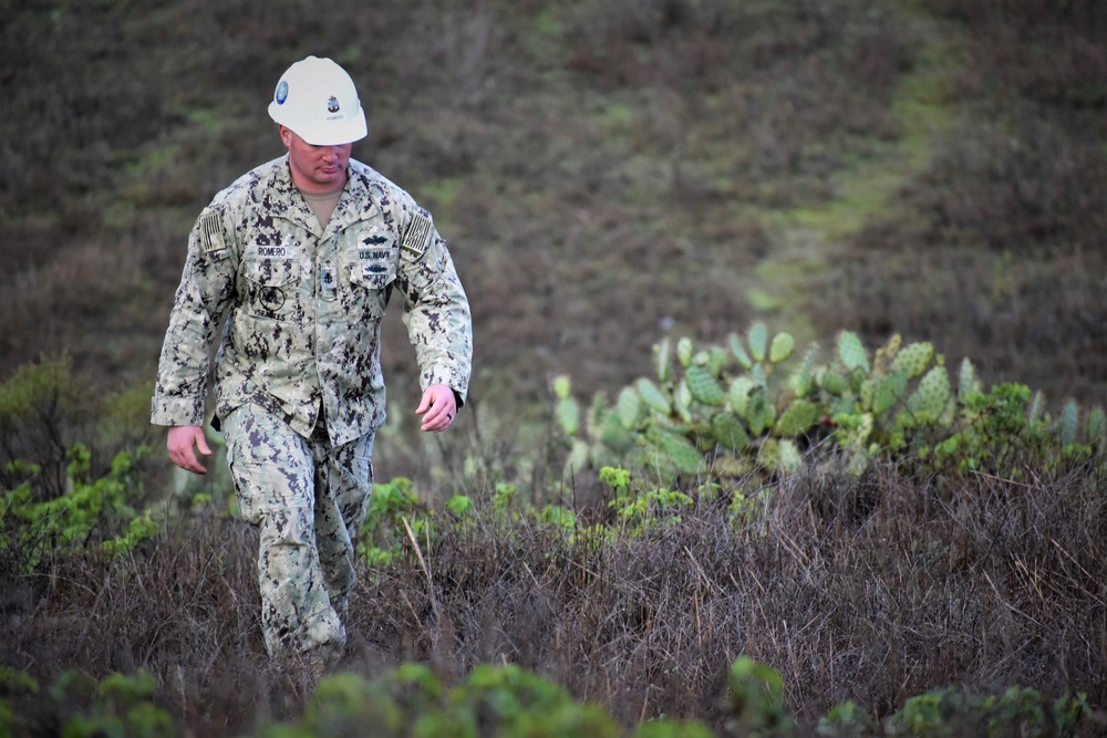 Seabees Conduct Blasting Operations