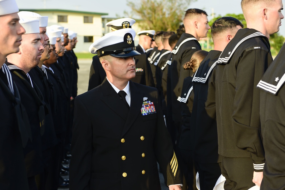 NMCB-3, Alfa Company Uniform Inspection