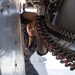 U.S. Navy Fire Controlman 2nd Class Deniz Sanchez, from Brentwood, New York, inspects the ammunition system of a Mark-15 Phalanx close-in weapon system