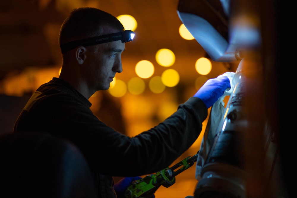Aviation Maintenance aboard USS John C. Stennis
