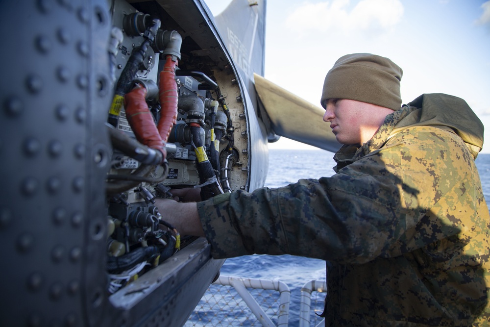 Routine AV-8B Harrier Maintenance