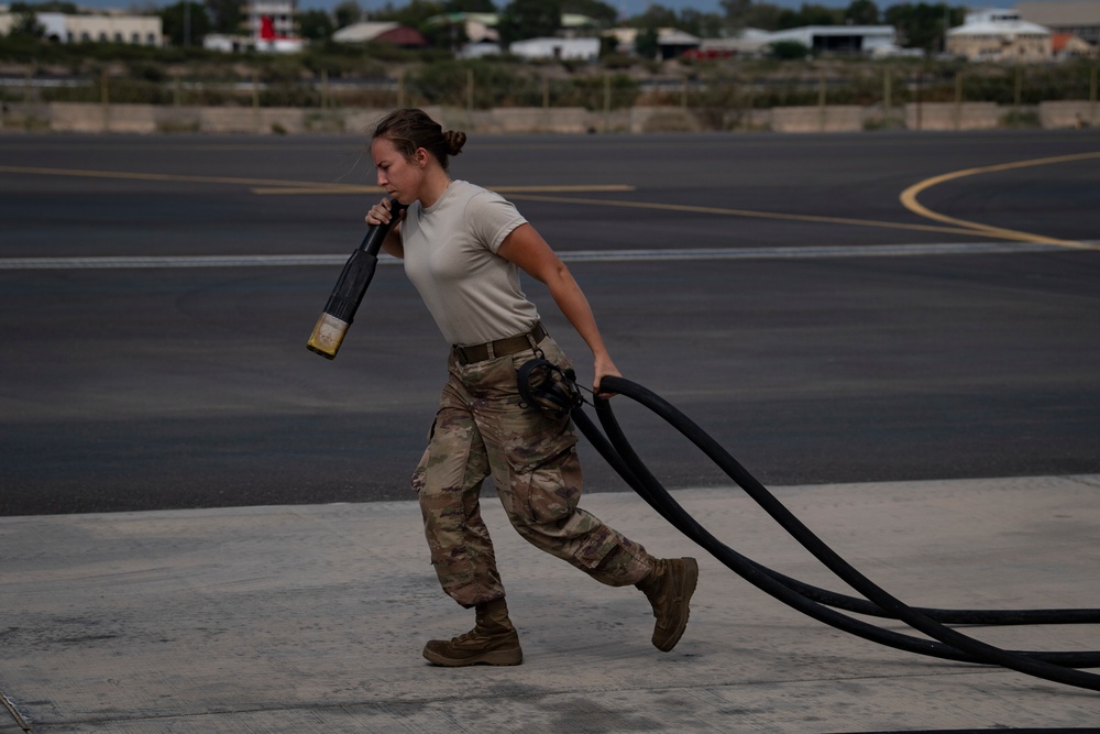 75th Air Expeditionary Squadron Cargo Operations