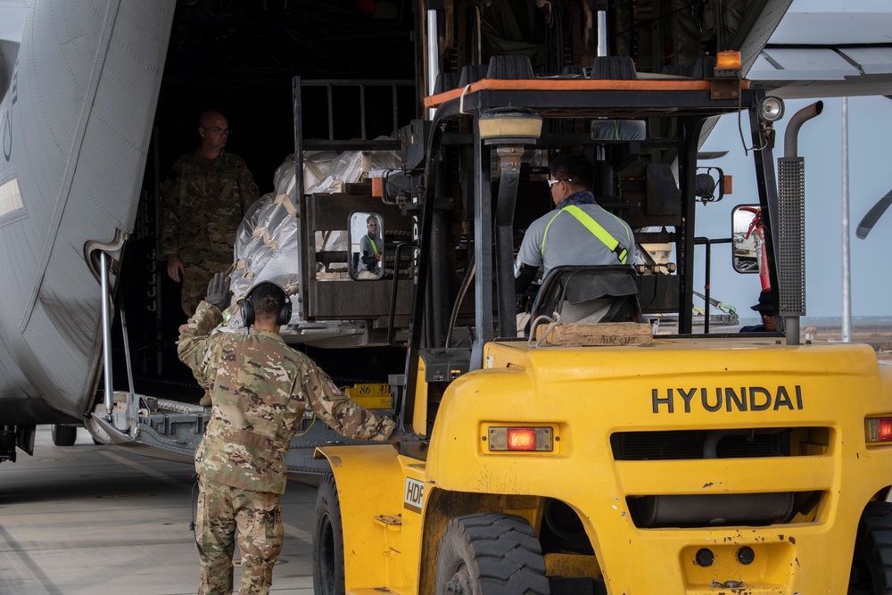 75th Air Expeditionary Squadron Cargo Operations