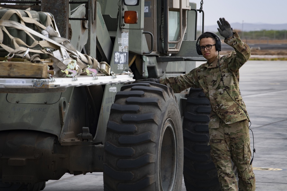 75th Air Expeditionary Squadron Cargo Operations