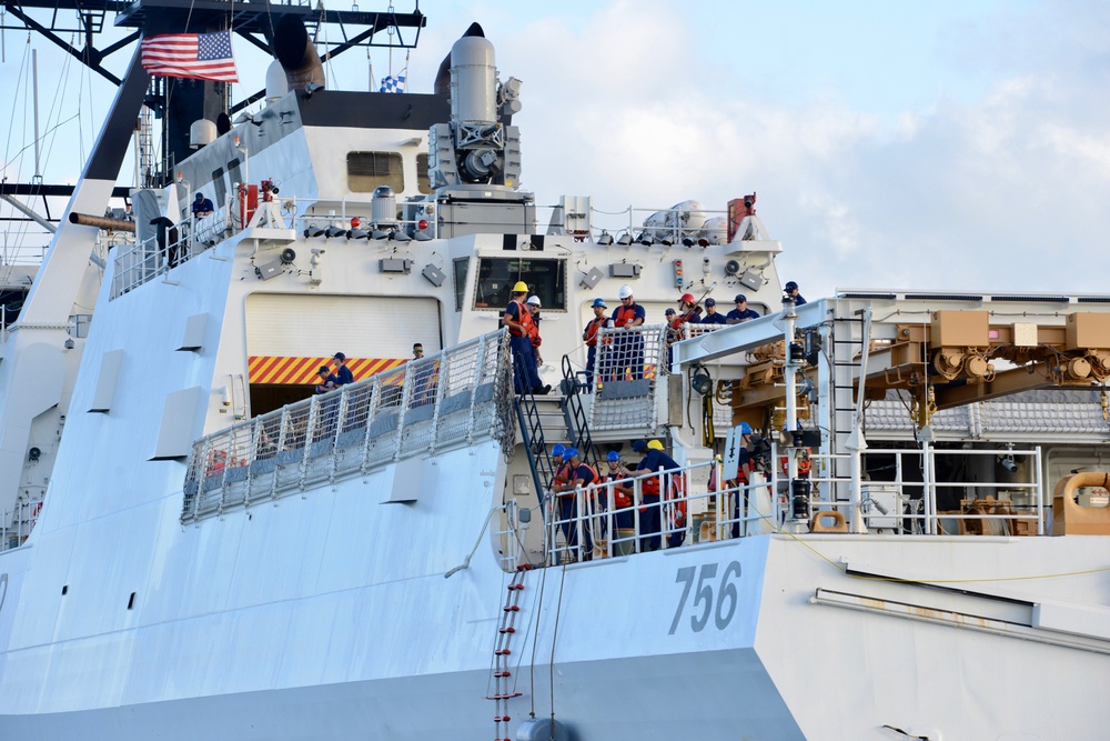 USCGC Kimball (WMSL 756) arrives to Honolulu for first time