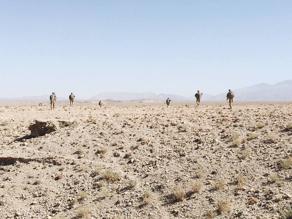 Patrolling Afghanistan