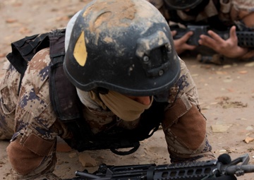 Iraqi CTS Students Engage in Exercise before Graduation