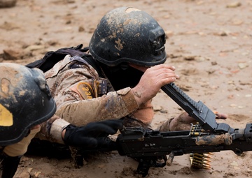 Iraqi CTS Students Engage in Exercise before Graduation