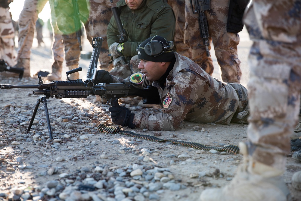Elite Iraqi CTS students shoot through integration phase