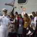 Students from St. Joseph's College for Women tour USS Anchorage