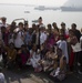 Students from St. Joseph's College for Women tour USS Anchorage