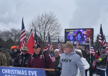 NY Troops Volunteer Support During Glens Falls' Christmas Eve Road March