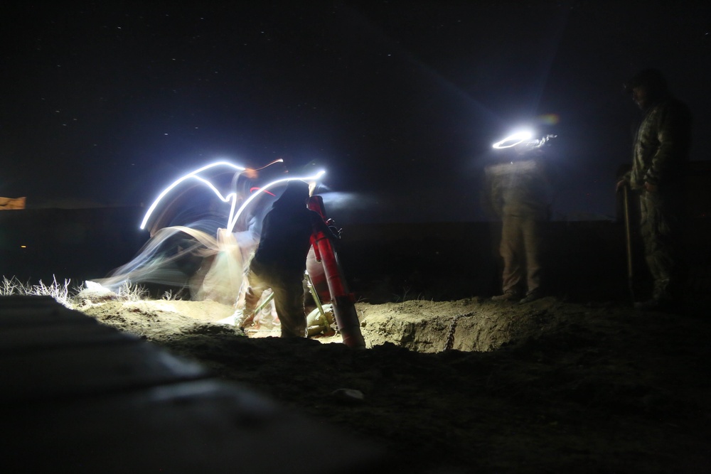 Coalition Forces Conduct Mortar Fire, Security Operations To Defeat ISIS